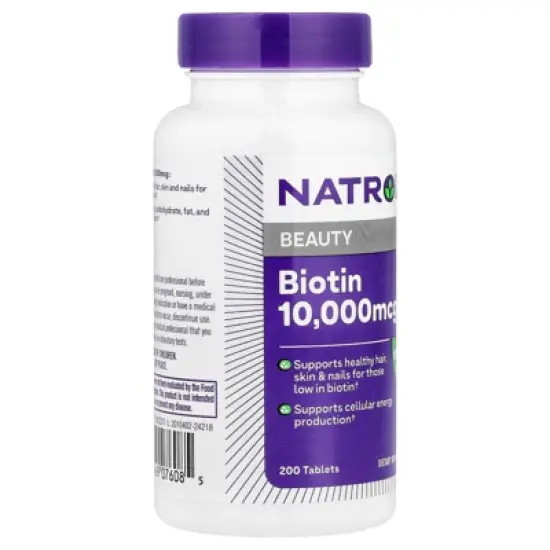 Natrol Biotin, 200 Tablets image {3}
