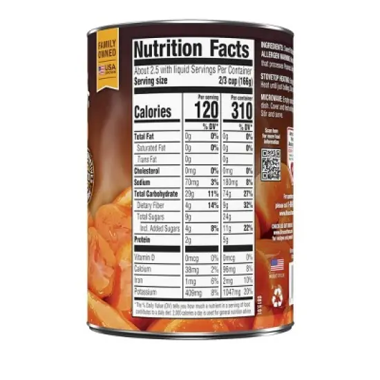 Bruce's Yams Cut Sweet Potatoes in Syrup image {1}