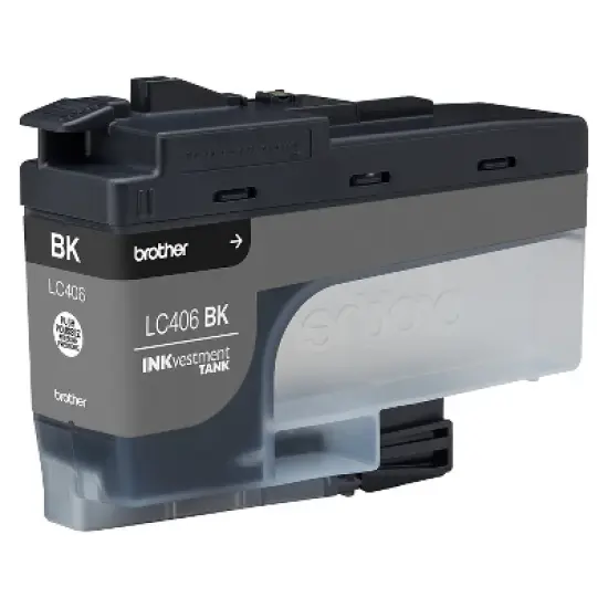 Brother LC406 Black Standard Yield Ink Cartridge (LC406BKS) image {1}