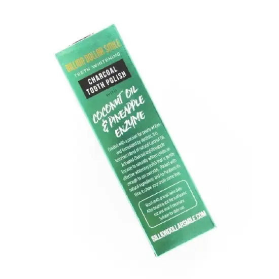 Billion Dollar Smile Charcoal Tooth Polish - 2.53 fl oz image {1}