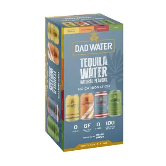 Dad Water Tequila Variety - 8pk/355ml Cans image {2}