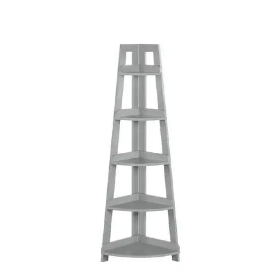 Kids' 5 Tier Corner Ladder Shelf - RiverRidge Home image {7}