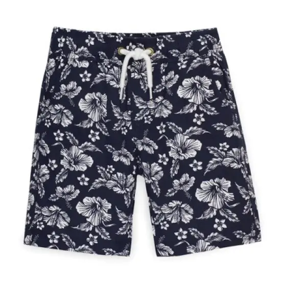Hope & Henry Boys' Relaxed Linen Pull-On Short, Toddler image {5}