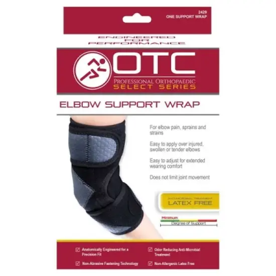 OTC Elbow Support Wrap, Select Series, Black image {2}