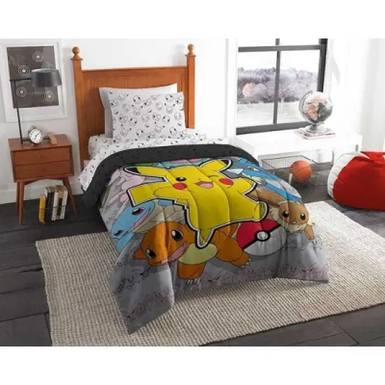 Pokemon Battle Squad Twin Bed In A Bag Set image {2}