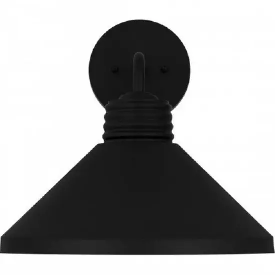Quoizel Lighting Rencher 1 - Light Sconce in  Matte Black image {2}