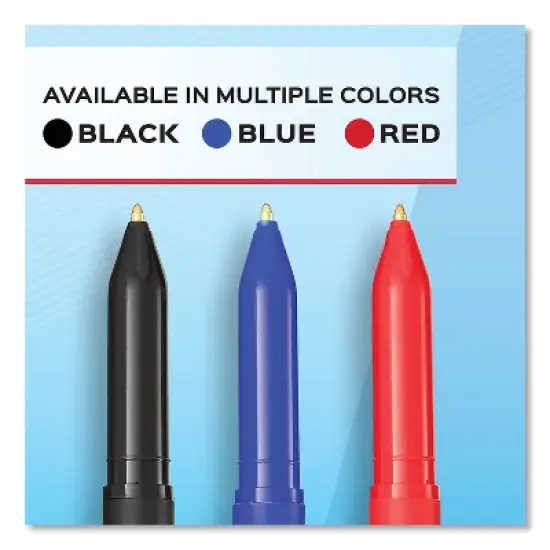 Paper Mart Paper Mate Write Bros. Ballpoint Pen Stick Bold 1.2 mm Red Ink Red Barrel Dozen 2124521 image {2}