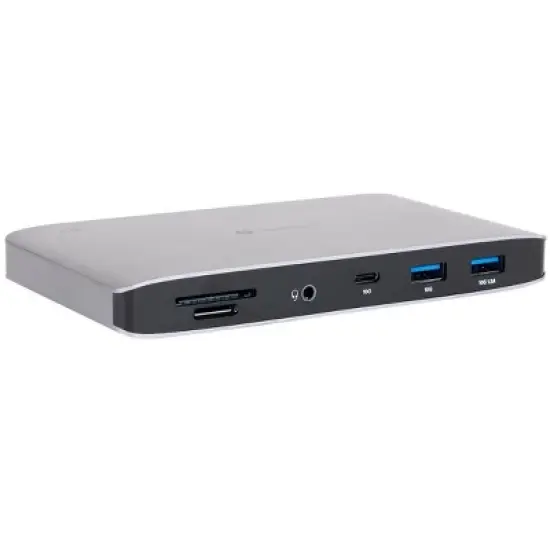 Monoprice Thunderbolt 3 Dual DisplayPort Docking Station With USB-C MFDP Support For Non-Thunderbolt 3 Devices, With Thunderbolt 3 USB Type-C Cable image {3}