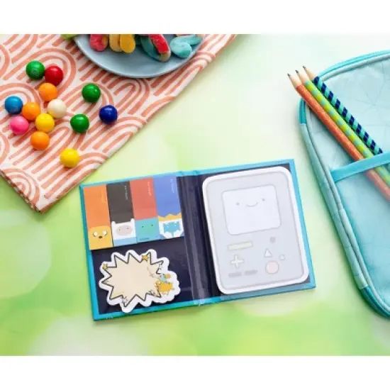 Silver Buffalo Adventure Time "What Time Is It?" Sticky Note and Tab Box Set image {4}