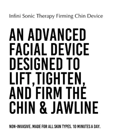 Infini Sonic Therapy Firming Chin Device image {6}