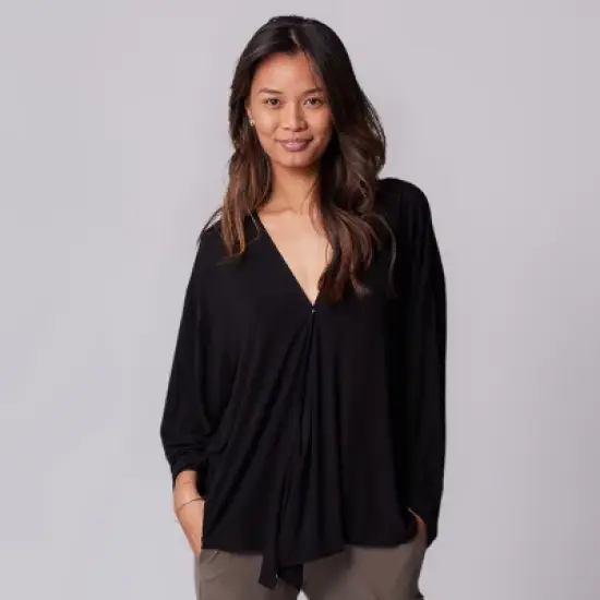 Of An Origin Maternity & Nursing Wrap Blouse image {8}