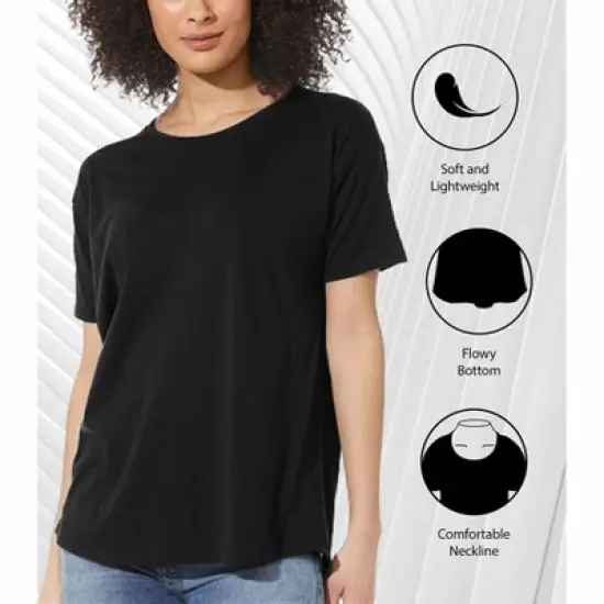 Women's - Peanuts - Snoopy Scribble Oversized Graphic T-Shirt image {2}