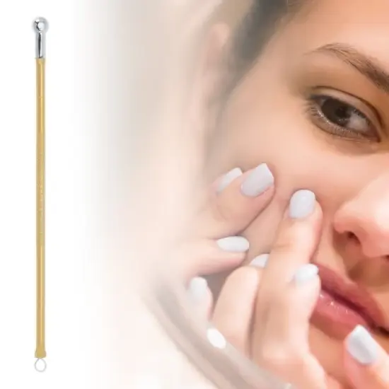 Unique Bargains Facial Double-headed Pimple Extractor 1 Pc image {5}
