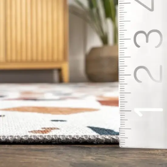 nuLOOM JoJo Kids Pebbles Machine Washable Area Rug image {2}