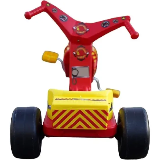UCC Distributing Fire & Rescue Big Wheel Spin-Out Racer 16 Inch Trike image {1}