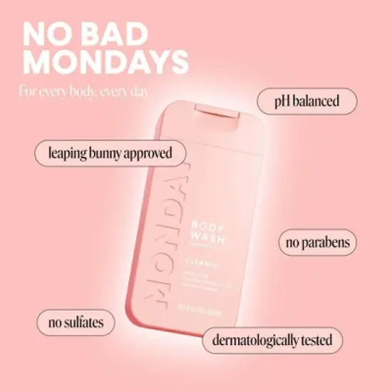 MONDAY Cleansing Body Wash - 20 fl oz image {3}