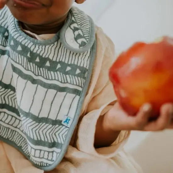 Little Unicorn Cotton Muslin Classic Bib Set - 3pk image {4}