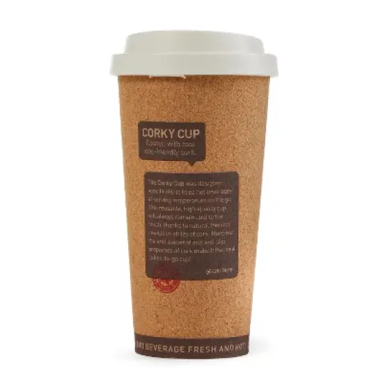 Life Story Corky Cup Reusable 16 oz Insulated Travel Mug Coffee Thermos image {3}