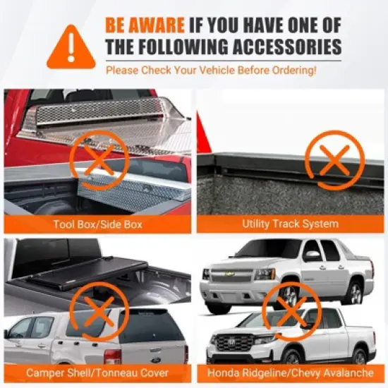 71" Aluminum Truck Ladder Rack - Heavy Duty 800LB Capacity, Universal Pickup Truck Bed Rack with 8 C-Clamps, for Kayak, Surfboard image {5}