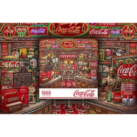 Springbok Coca Cola History Jigsaw Puzzle 1000pc image {2}