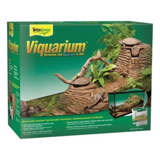 Tetra Viquarium All-in-One Terrarium And Aquarium for Aquatic Reptiles and Amphibians image {2}