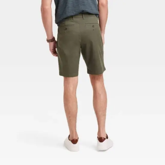 Men's Every Wear 9" Slim Fit Flat Front Chino Shorts - Goodfellow & Co&trade; image {1}