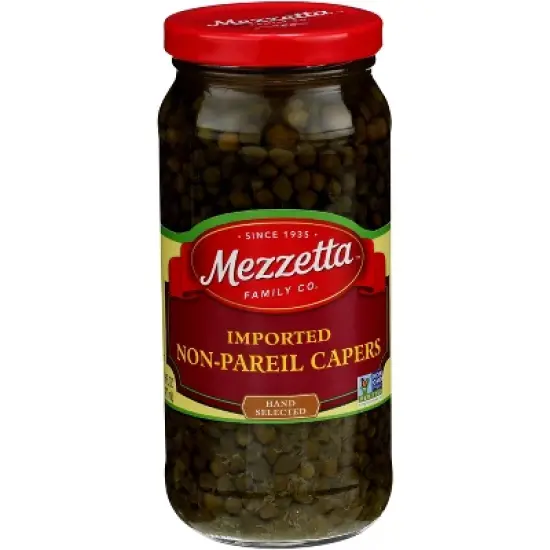 Mezzetta Non-Pareil Capers- Case of 6 - 16 oz image {1}