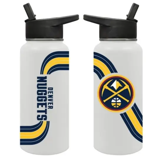 NBA Denver Nuggets Retro Wave Thirst Water Bottle - 32oz image {2}