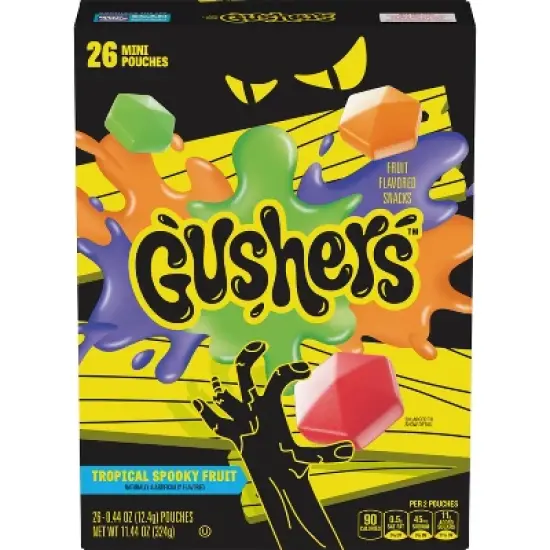 Fruit Gushers Spooky Halloween Mini Fruit Snacks - 11.44oz/26ct image {2}
