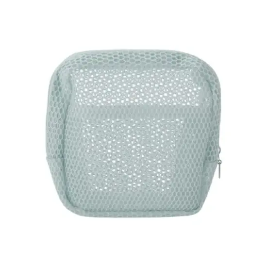 Unique Bargains Durable Grid Makeup Bag 1 Pc image {8}