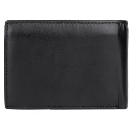 Dopp Regatta Convertible Billfold Wallet with Zip Bill Compartment - Black image {5}