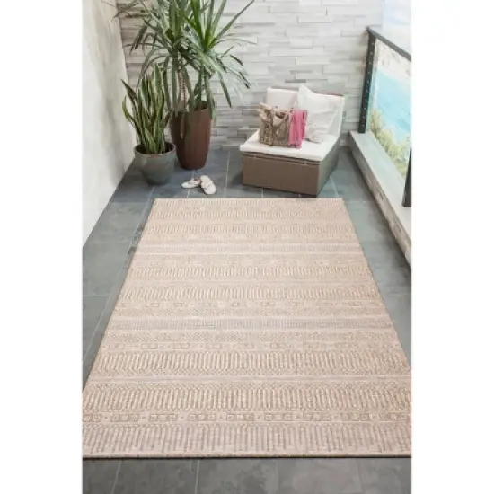 Liora Manne Orly Stripes Indoor/Outdoor Rug image {2}