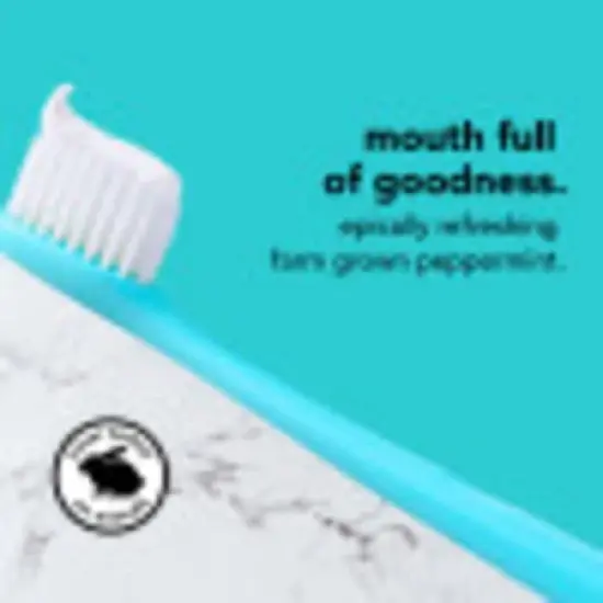 hello Antiplaque and Whitening Fluoride-Free Toothpaste , SLS Free and Vegan - 4.7oz image {3}