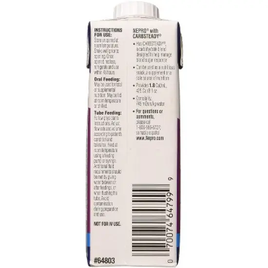 Nepro Therapeutic Nutrition Liquid Can Vanilla 8 Oz, CASE OF 24 image {1}