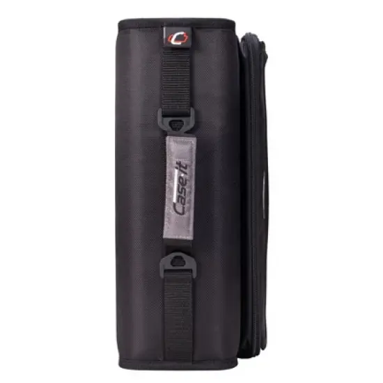 Case-it Universal Dual Binder Pack, 2 Set of 2&rdquo; D-Ring Dual, W/Removable File Folder Hold Down Pages With Laptop Storage image {2}