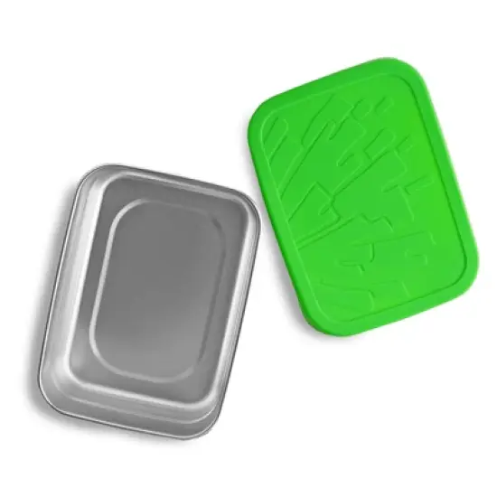 ECOlunchbox Blue Water Bento Splash Box XL Food Storage Container, Stainless image {2}