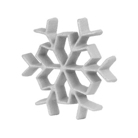 O'Creme Rosette-Iron Mold, Cast Aluminum Snowflake Shape image {1}
