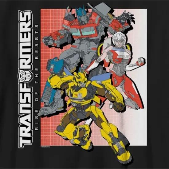 Boy's Transformers: Rise of the Beasts Group Poster T-Shirt image {1}