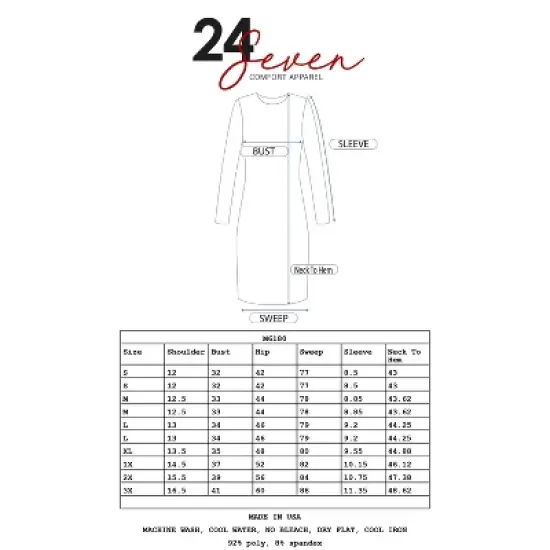 24seven Comfort Apparel Women's Maternity Midi Dress image {3}