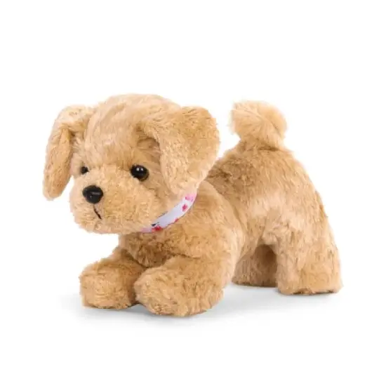 Our Generation Pet Dog Plush with Posable Legs - Golden Poodle Pup image {2}