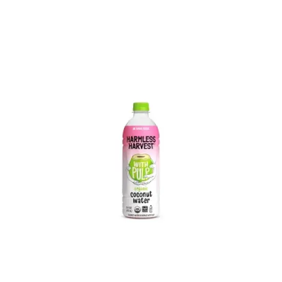 Harmless Harvest Organic Coconut Water with Pulp - 16 fl oz image {2}