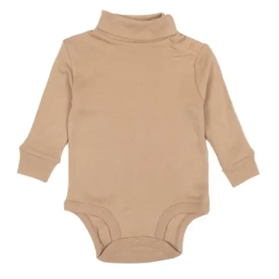 Leveret Baby Long Sleeve Turtleneck Bodysuit image {23}