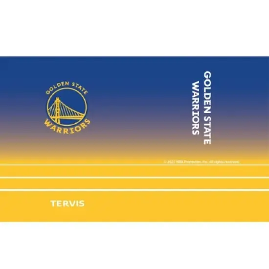 NBA Golden State Warriors 20oz Ombre Stainless Steel Tumbler image {1}