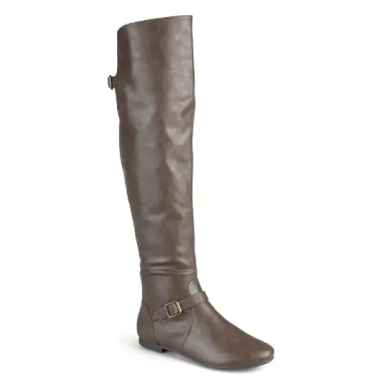 Journee Collection Womens Loft Block Heel Over The Knee Boots image {11}