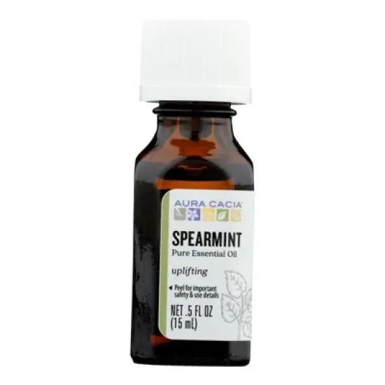 Aura Cacia Spearmint Pure Essential Oil - 0.5 fz image {5}