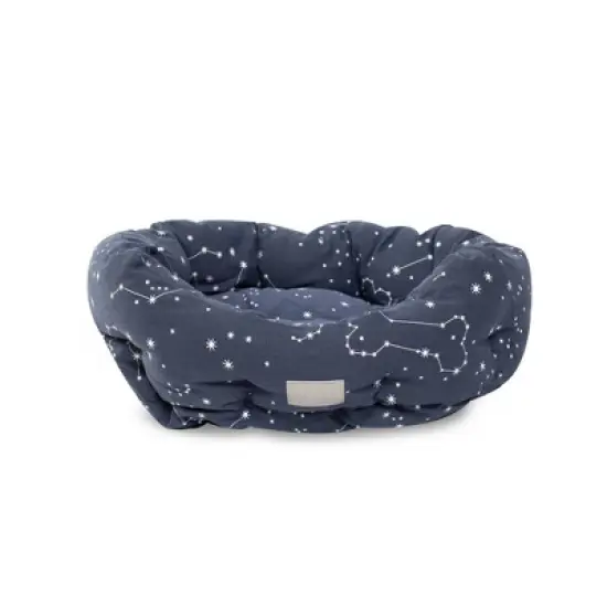 PetShop by Fringe Studio Celestial Round Cuddler Dog Bed image {1}