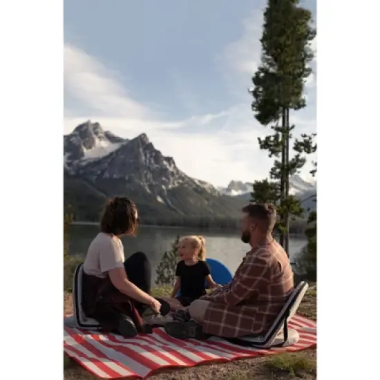 Stansport Go Anywhere Multi Fold Padded Chair 200 LBS Weight Capaciity - Blue image {5}