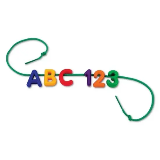 Learning Resources Uppercase Lacing Alphabet, Set of 260 image {1}