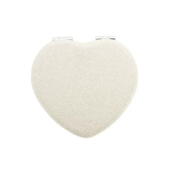 Unique Bargains Heart-shape Makeup Mirror 1 Pc image {6}