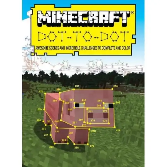 Ultimate Dot-To-Dot: Minecraft - by  Gareth Moore (Paperback) image {1}
